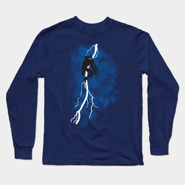 The Dark Raiden Rising Long Sleeve T-Shirt by mikelaidman